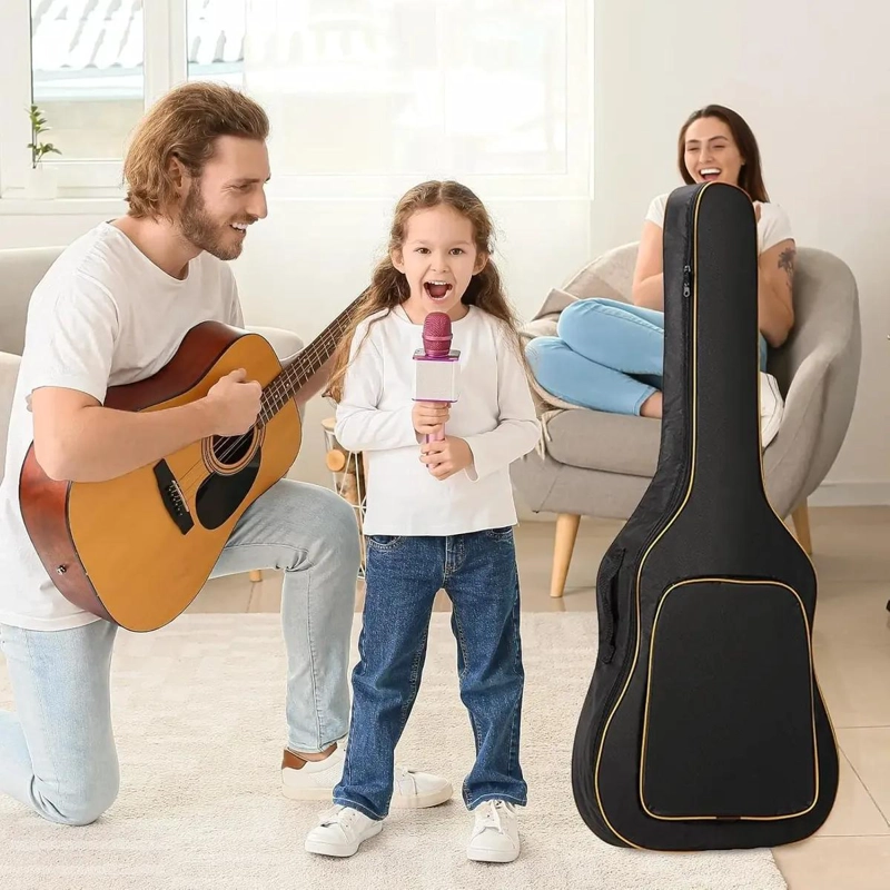 FUNDA IMPERMEABLE PARA GUITARRA DE TELA OXFORD 40-41 PULGADAS - 4