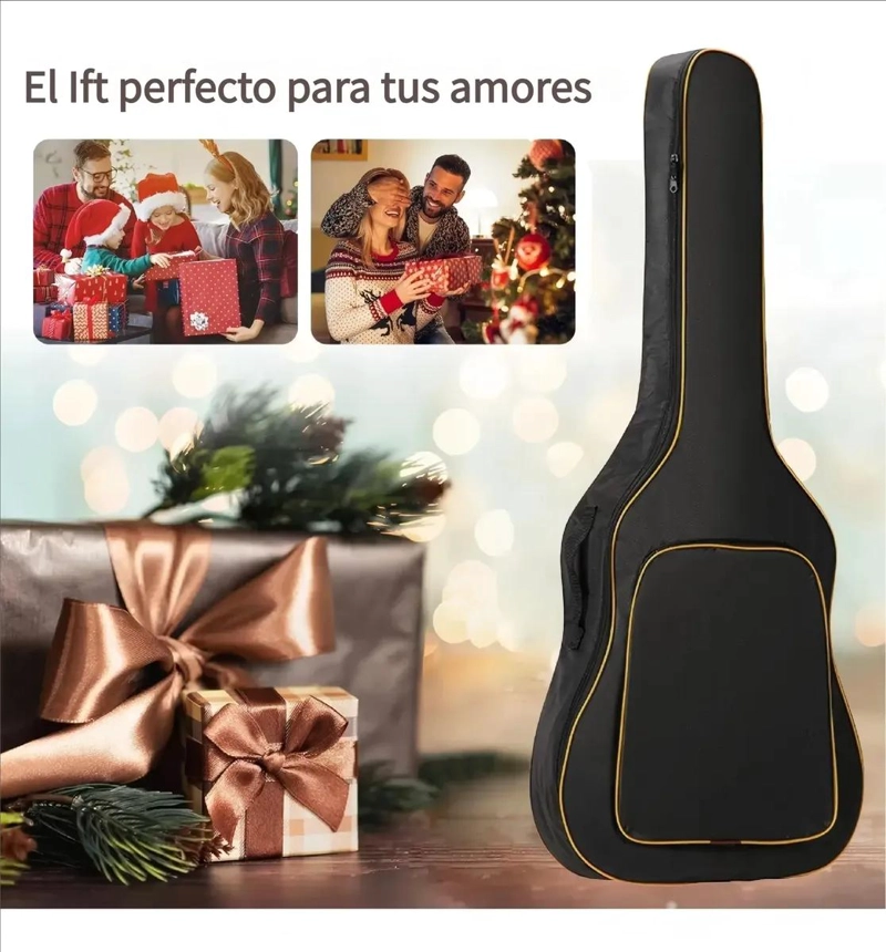 FUNDA IMPERMEABLE PARA GUITARRA DE TELA OXFORD 40-41 PULGADAS - 5