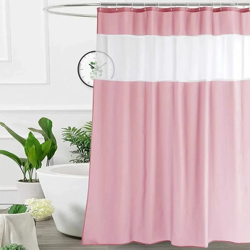 SET DE ACCESORIOS PARA BAÑO CON ORGANIZADOR Y CORTINA DE 5 PIEZAS - 3