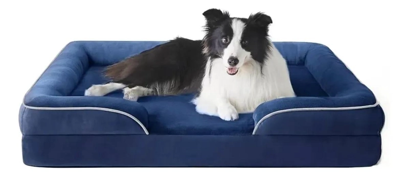 GENÉRICO CAMA ORTOPE DICA IMPERMEABLE Y LAVABLE PARA PERROS GRANDES XL