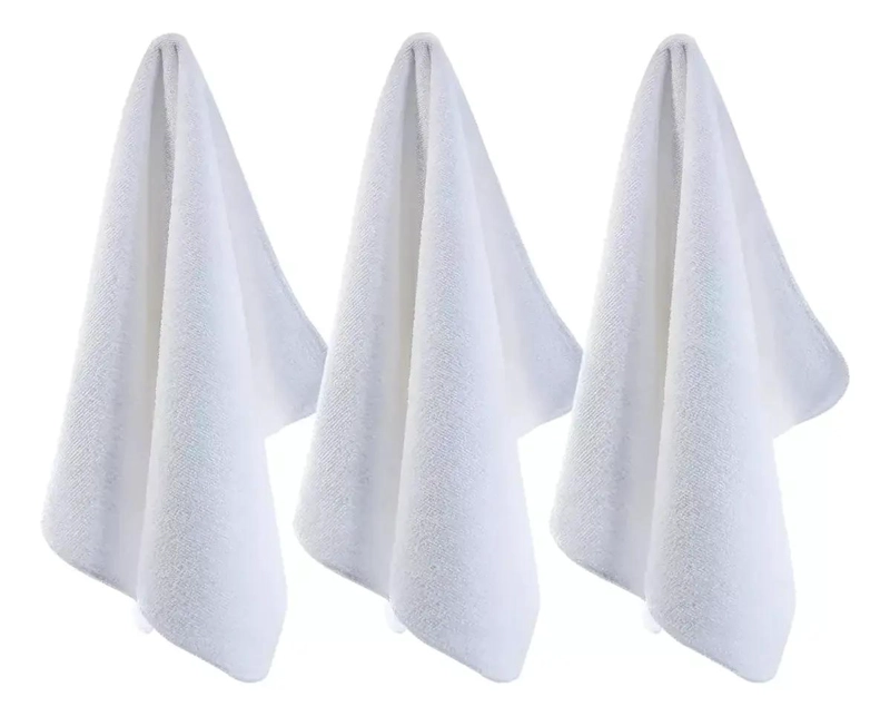 SET DE 10 TOALLAS DE MICROFIBRA PARA PELUQUERIA Y DUCHA - 4