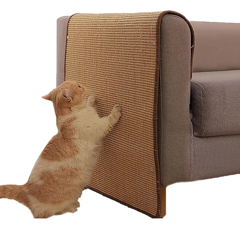 RASCADOR PARA GATO TIPO ALFOMBRA PARA SILLON Y MUEBLES - 1