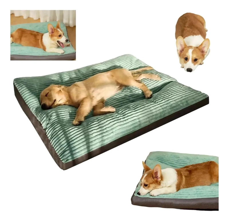 CAMA ORTOPE DICA EXTRA GRANDE PARA PERROS HASTA 100 LIBRAS CON SOPORTE PREMIUM - 1