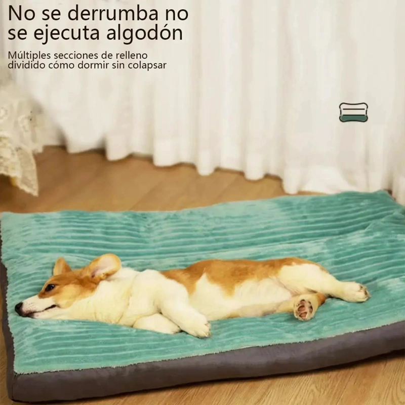 CAMA ORTOPE DICA EXTRA GRANDE PARA PERROS HASTA 100 LIBRAS CON SOPORTE PREMIUM - 4