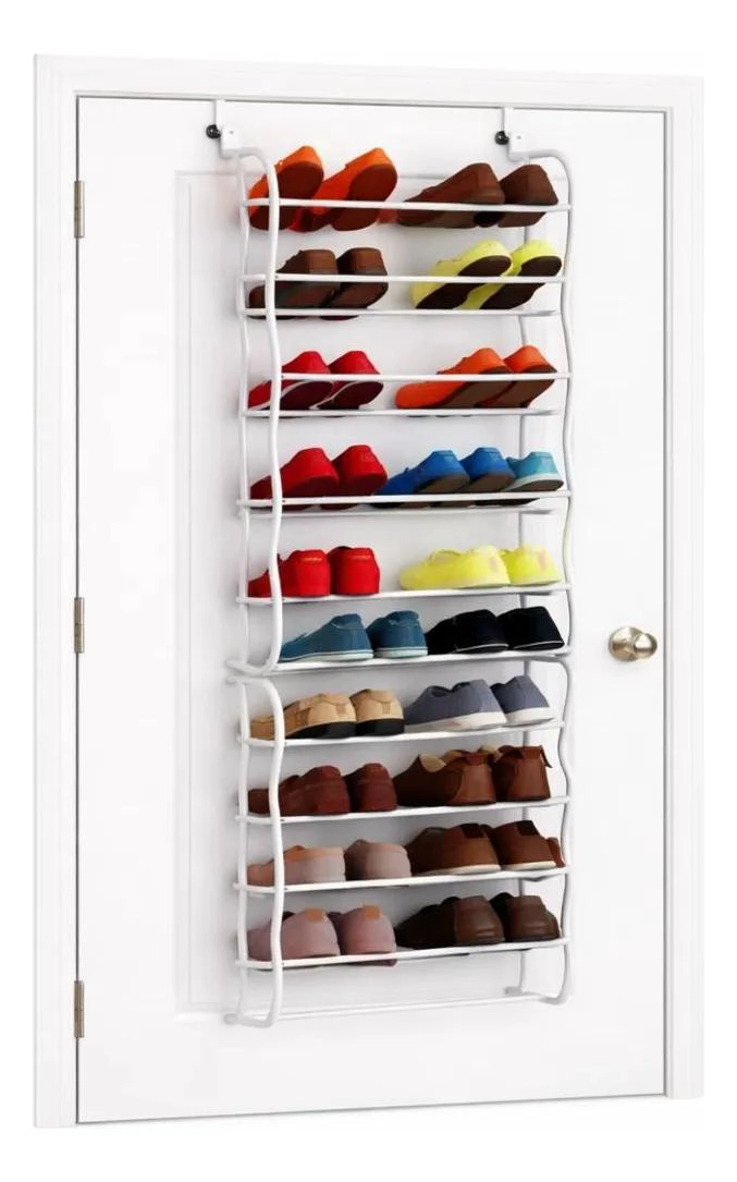 ORGANIZADOR DE PUERTA PARA 36 PARES DE ZAPATOS CON DISEÑO COMPACTO - 1