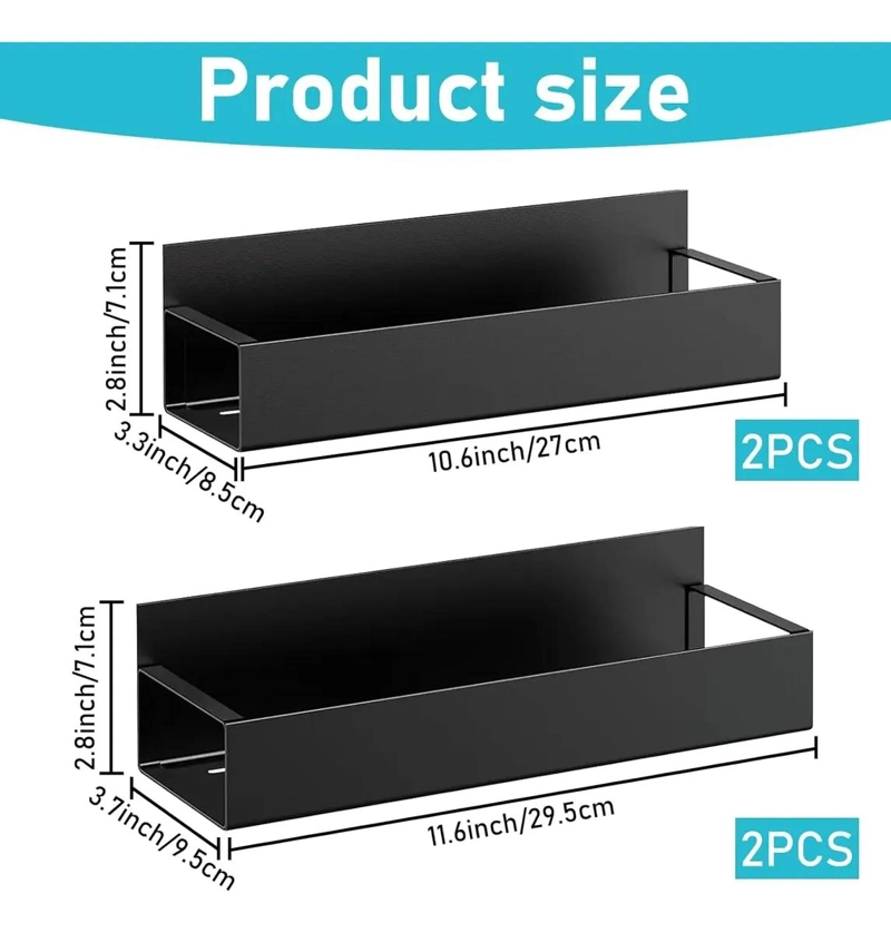 ESTANTE MAGNE TICO PARA REFRIGERADOR CON 4 PIEZAS ORGANIZADORAS - 2