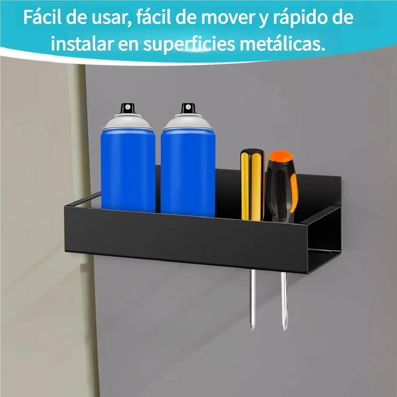 ESTANTE MAGNE TICO PARA REFRIGERADOR CON 4 PIEZAS ORGANIZADORAS - 3
