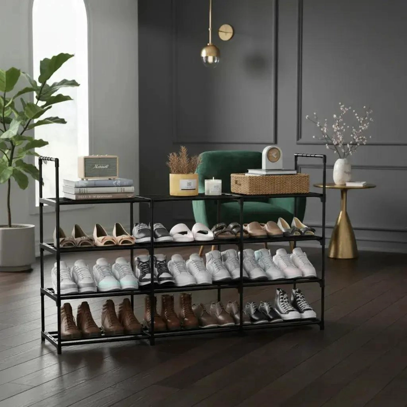 ORGANIZADOR PARA ZAPATERO Y ARMARIO CON 3 FILAS Y 4 NIVELES - 4