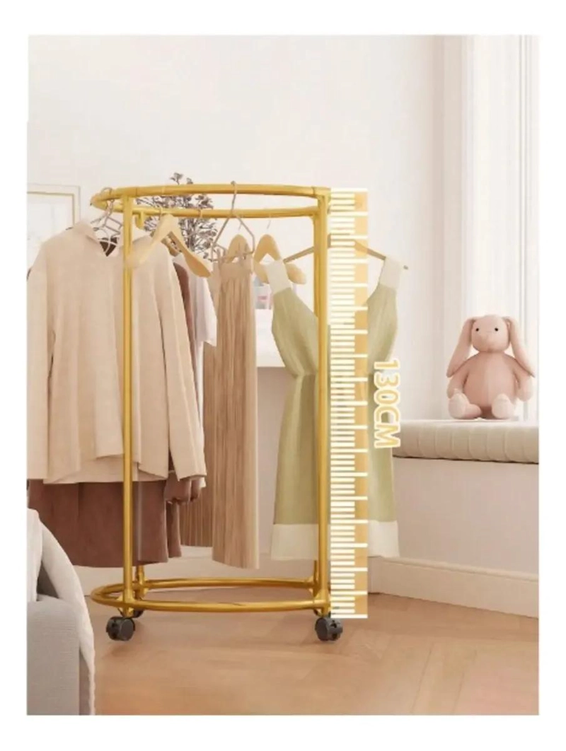 PERCHERO ORGANIZADOR CIRCULAR GIRATORIO PARA ROPA Y ACCESORIOS - 2