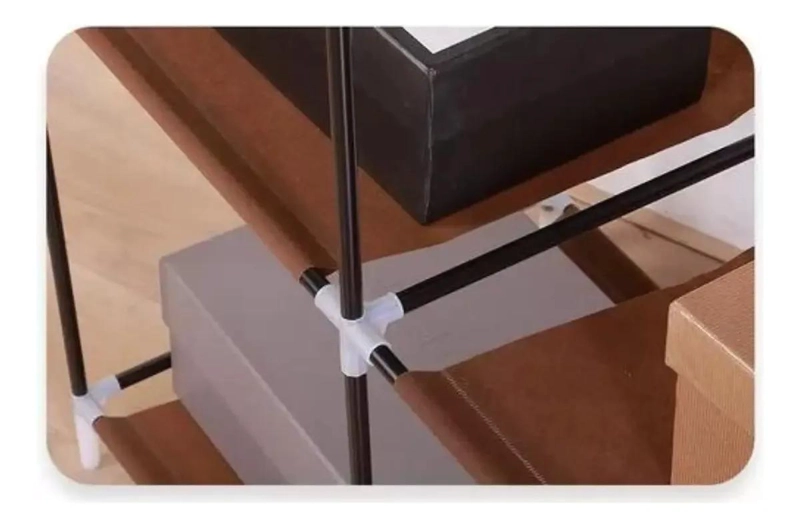 ORGANIZADOR DE ROPA ARMABLE CON ESPACIO PARA ZAPATOS Y ACCESORIOS - 5
