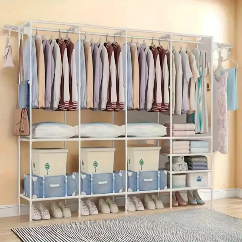 COLGADOR EXHIBIDOR PARA ROPA CON DISEÑO ORGANIZADOR DE CUERPOS - 5