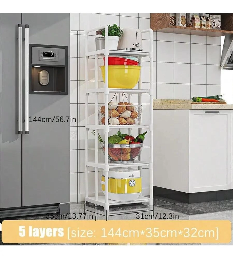 ORGANIZADOR ALTO MULTIFUNCIONAL PARA REPISA, CLOSET, BAÑO Y COCINA - 2
