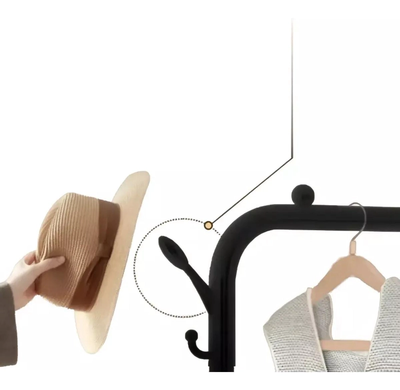 COLGADOR MULTIUSOS PARA ROPA Y ZAPATOS CON DISEÑO PRACTICO Y RESISTENTE - 4
