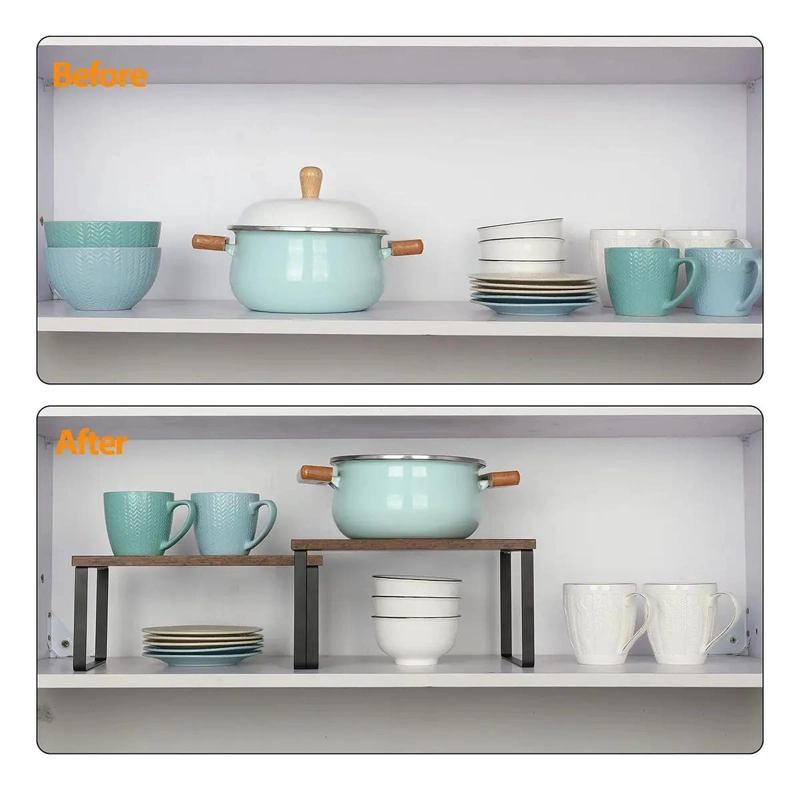 ORGANIZADOR MULTIUSO PARA ESTANTES DE COCINA Y OLLAS - 4