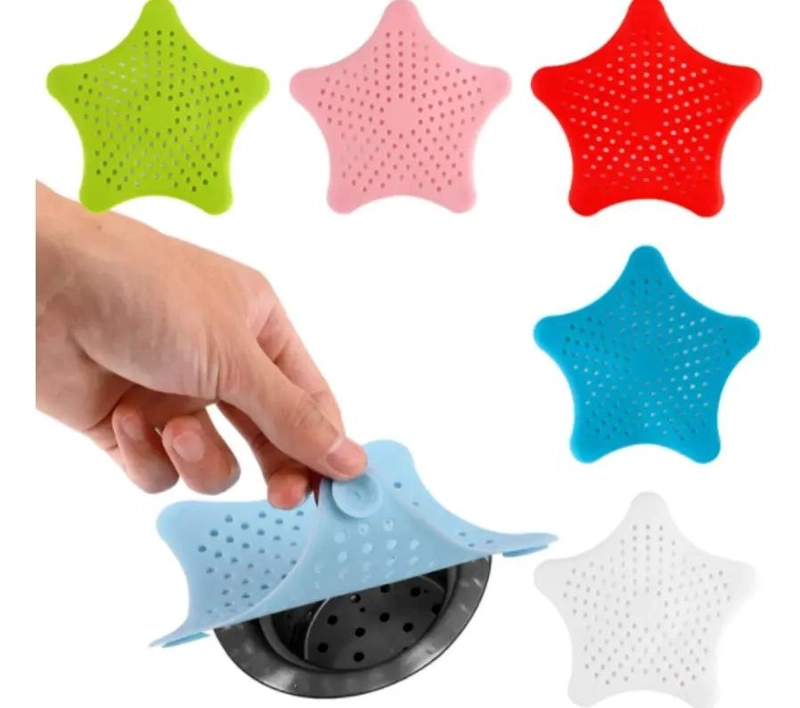FILTROS DE SILICONA PARA DRENAJE DE COCINA Y BAÑO PACK 20 UNIDADES - 1