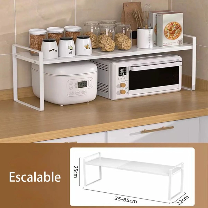 ESTANTE ORGANIZADOR EXTENSIBLE PARA GABINETES DE COCINA CON AJUSTE FLEXIBLE - 2