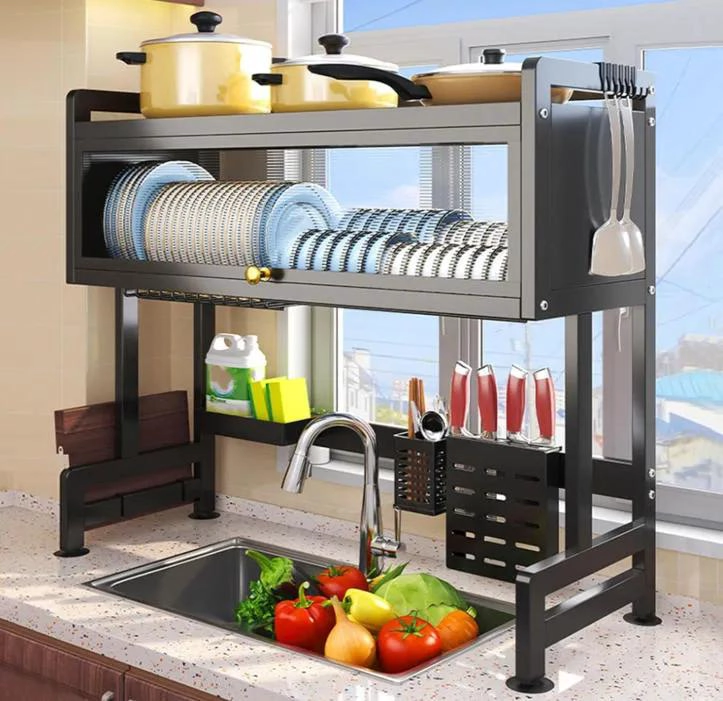 ORGANIZADOR ESCURRIDOR MULTICAPA PARA ALMACENAMIENTO EN COCINA - 5