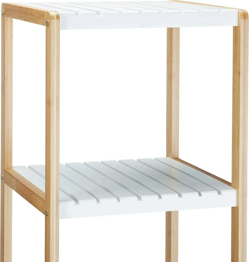 ESTANTE ORGANIZADOR DE BAMBU PARA COCINA Y BAÑO CON DISEÑO ELEGANTE - 3