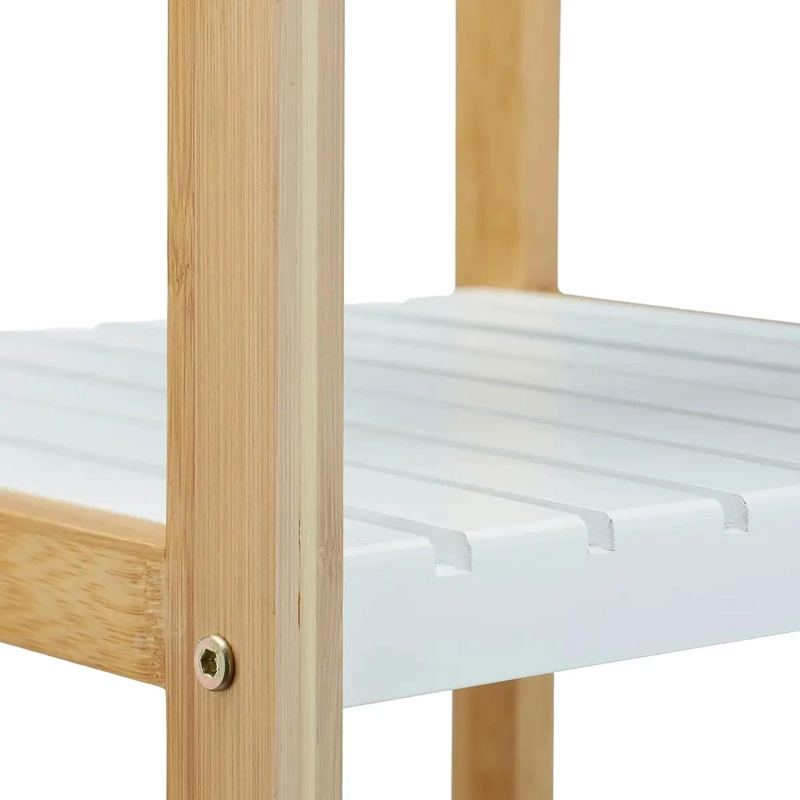 ESTANTE ORGANIZADOR DE BAMBU PARA COCINA Y BAÑO CON DISEÑO ELEGANTE - 4