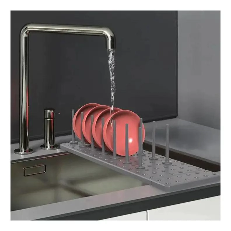 SET DE 2 ESTANTES AJUSTABLES CON DRENAJE PARA COCINA TIPO CAJON - 3