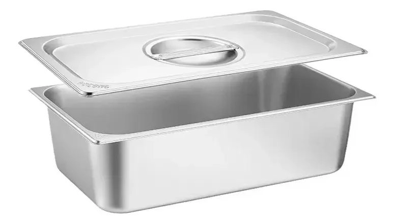 DEPOSITO GASTRONOMICO CON TAPA DE 32,5X26,5X14 CM PARA ALMACENAMIENTO - 1
