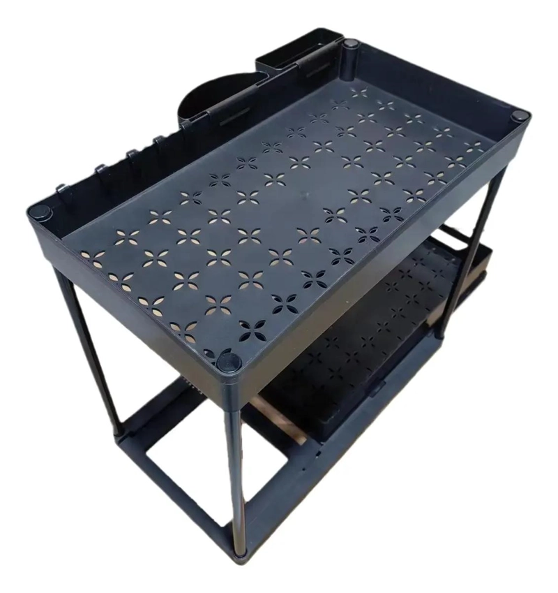 ORGANIZADOR EXTRAIBLE PARA LAVAPLATOS BAJO FREGADERO DE COCINA Y BAÑO - 2