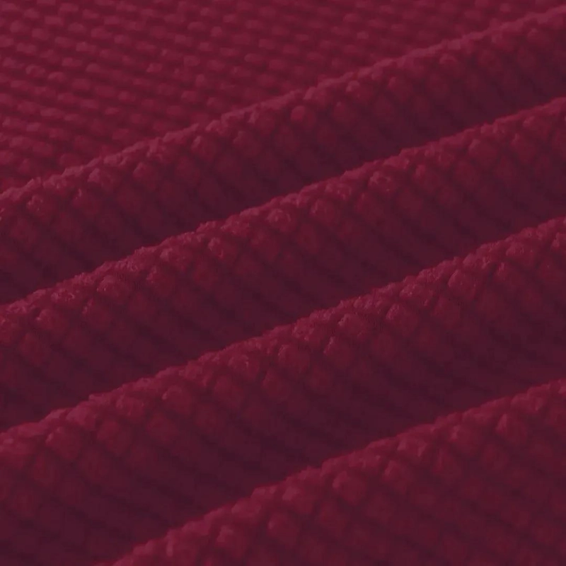 FUNDA PROTECTORA PARA SOFA DE UN CUERPO CON DISEÑO CUADRILLE  PREMIUM - 2