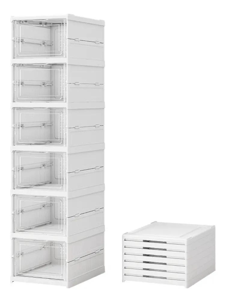 CAJA ORGANIZADORA PARA ZAPATOS CON 6 NIVELES Y DISEÑO COMPACTO - 1