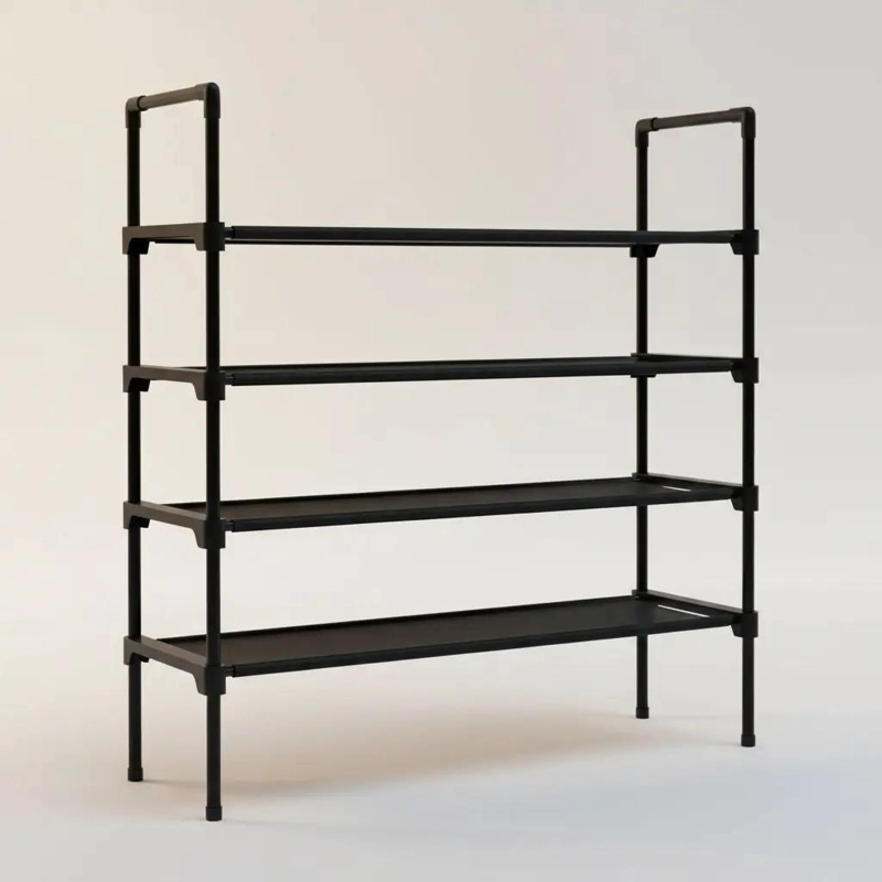 ORGANIZADOR DE ZAPATOS CON 4 NIVELES PARA ESPACIOS ORDENADOS - 1