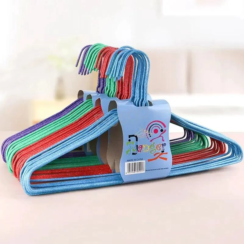 SET DE 60 GANCHOS COLGADORES ANTIDESLIZANTES PARA ROPA - 5