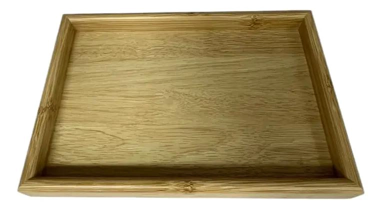 SET DE 2 BANDEJAS DECORATIVAS DE BAMBU PARA DESAYUNO - 3