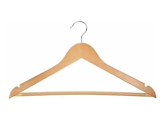 SET DE 20 COLGADORES DE MADERA PARA ORGANIZAR ROPA DE NIÑOS - 1