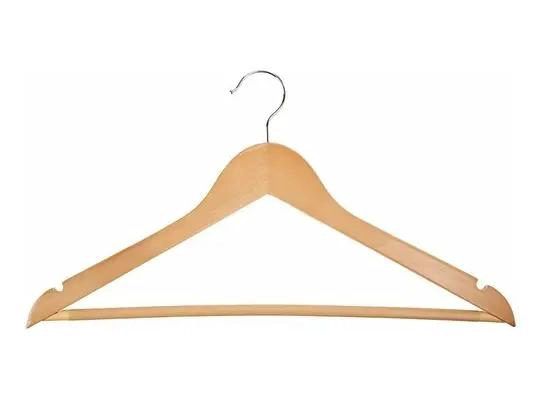 SET DE 20 COLGADORES DE MADERA PARA ORGANIZAR ROPA DE NIÑOS - 2