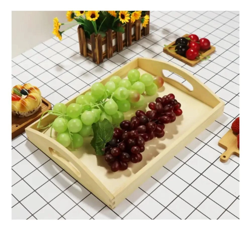 SET DE 3 BANDEJAS PARA SERVIR DESAYUNO PICNIC Y APERITIVOS - 2