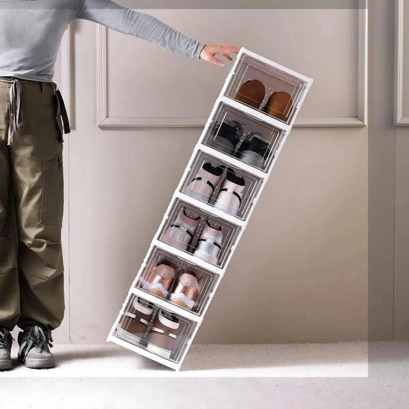 ZAPATERA PLEGABLE CON 6 NIVELES PARA ORGANIZACION EFICIENTE Y ESTRUCTURA FIRME - 3