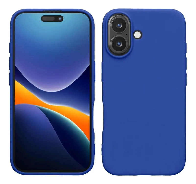 GENÉRICO CARCASA PROTECTORA DE GOMA PARA IPHONE 17 EN COLORES VARIADOS