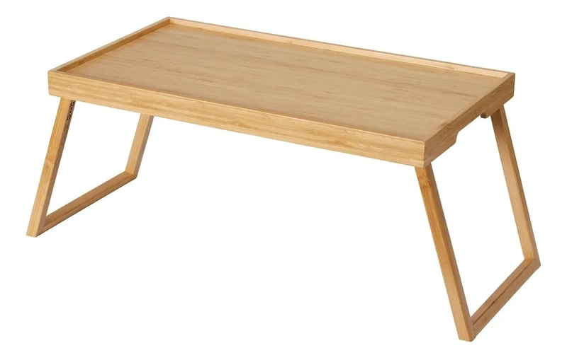 BANDEJA PARA CAMA DE BAMBU CON DISEÑO FUNCIONAL Y RESISTENTE - 1