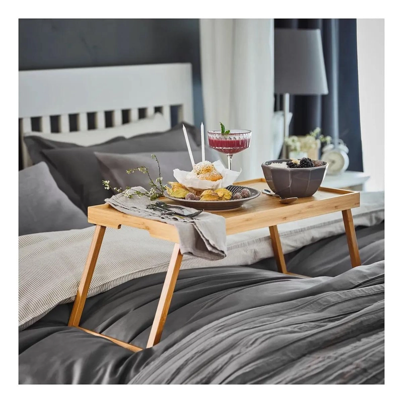 BANDEJA PARA CAMA DE BAMBU CON DISEÑO FUNCIONAL Y RESISTENTE - 3