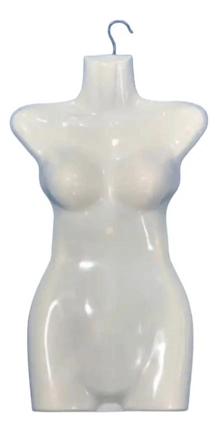 SET DE 5 GANCHOS PARA COLGAR POLERAS DE DAMA CON DISEÑO TORSO - 1