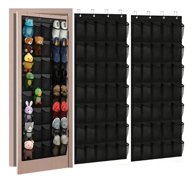 ORGANIZADOR COLGANTE PARA ZAPATOS CON 35 BOLSILLOS PARA PUERTA - 1