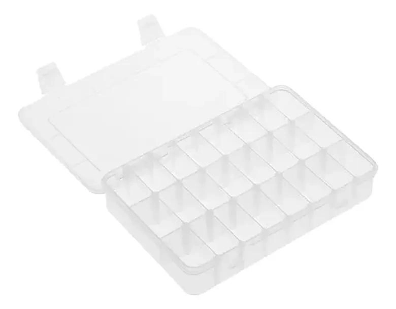 ORGANIZADOR PLASTICO CON 24 COMPARTIMIENTOS PARA ALMACENAMIENTO - 2