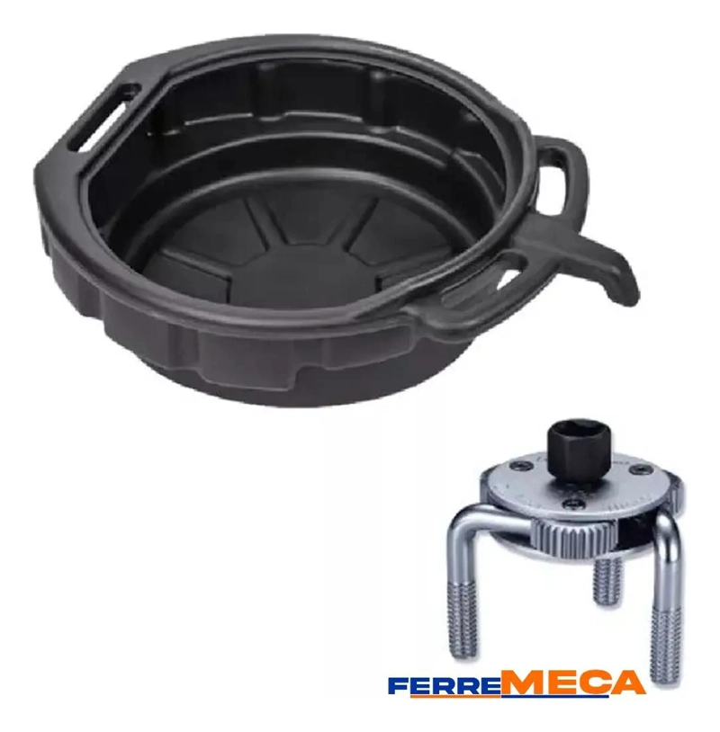 RECEPTACULO PARA CAMBIO DE ACEITE CON SACAFILTRO TIPO ARAÑA - 2