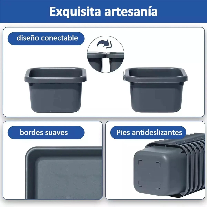 ORGANIZADOR DE CAJONES MULTIUSO PARA OFICINA Y HOGAR - 3