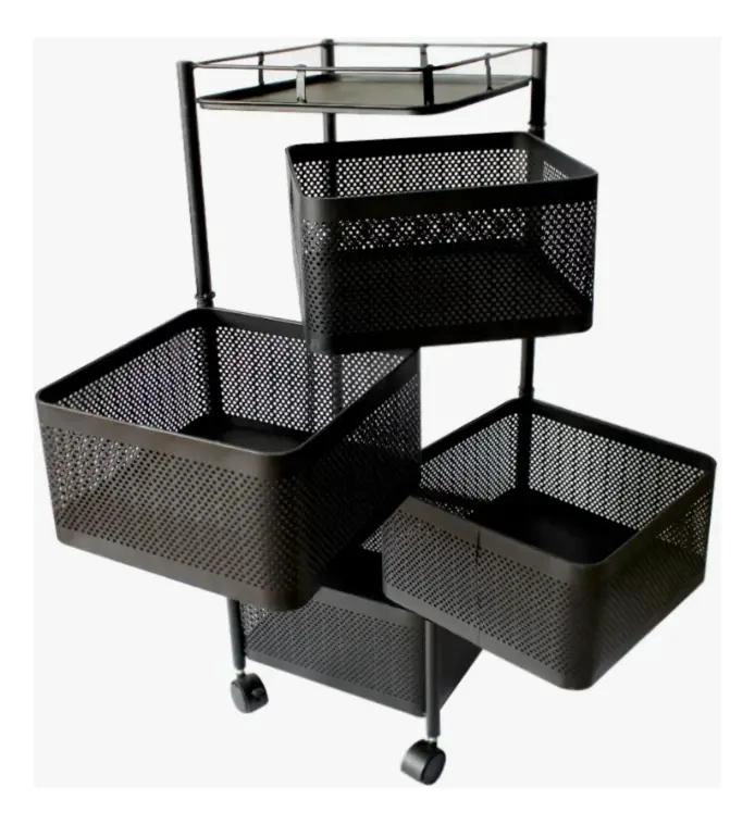 ORGANIZADOR DE GABINETES DE COCINA CON 4 NIVELES PARA MEJORAR ESPACIO - 2