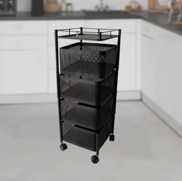 ORGANIZADOR DE GABINETES DE COCINA CON 4 NIVELES PARA MEJORAR ESPACIO - 3