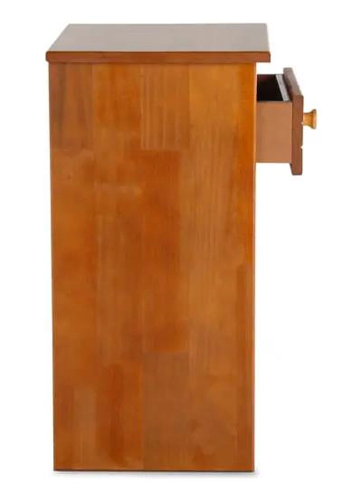 VELADOR DE MADERA COLOR CAFE  CLARO CON DISEÑO MODERNO Y FUNCIONAL - 5