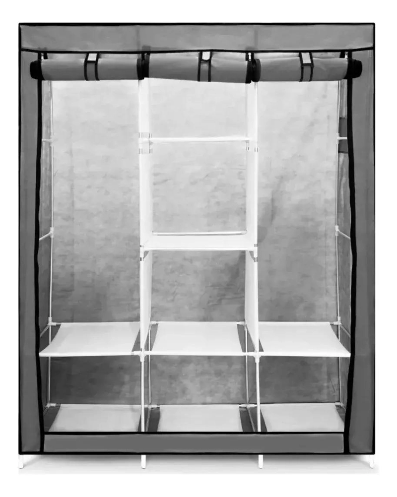 ORGANIZADOR COLGANTE PARA CLOSET CON MULTIPLES COMPARTIMENTOS Y DISEÑO ARMABLE - 2