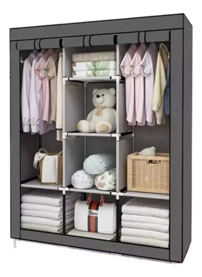 ORGANIZADOR COLGANTE PARA CLOSET CON MULTIPLES COMPARTIMENTOS Y DISEÑO ARMABLE - 3