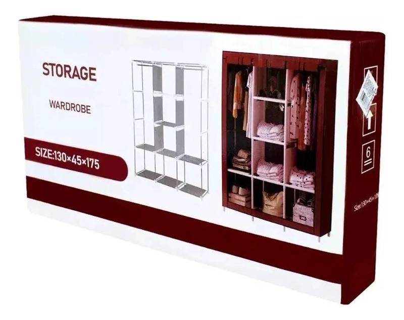 ORGANIZADOR COLGANTE PARA CLOSET CON MULTIPLES COMPARTIMENTOS Y DISEÑO ARMABLE - 5