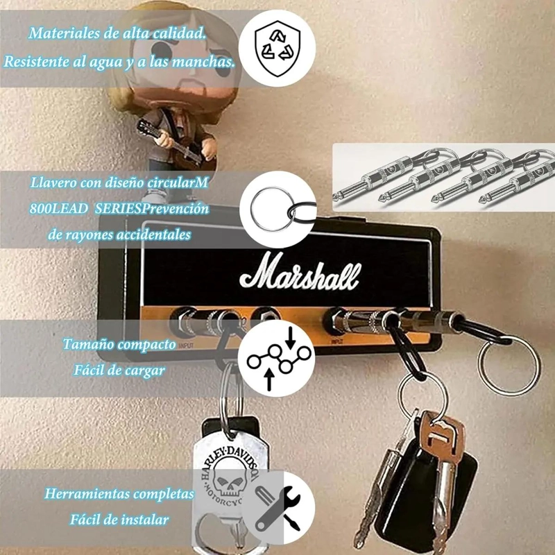 ORGANIZADOR DE PARED PARA LLAVES CON DISEÑO COMPACTO Y FUNCIONAL - 3